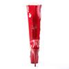 Pleaser - DELIGHT2023 Kniehoge laarzen - Rood Product image